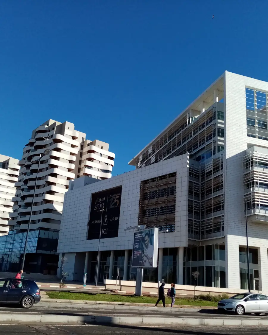 Les nouvelles tours de la Marina de Casablanca
